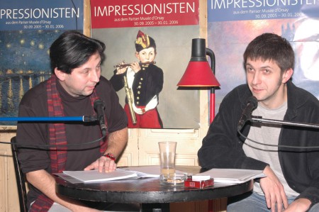 22.1.2006: Liter ad surdum, Lesung im Café Anno 